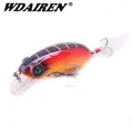 leurre de pêche à vairon coulant 1 pièce 6cm 10g Wobbler crank Crankbaits Artificial hard