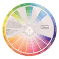 Nouveau Design professionnel de carte en papier roue de mélange de couleurs tableau d'encre