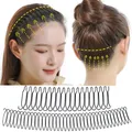 Women Invisible Broken Hair Hairpin Adult Tiara Tools Roll Curve Needle Bangs Fixed Insert Comb