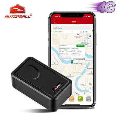 AUTOPMALL – traqueur GPS de voiture 4G ML500G 5000mAh moniteur de température vocal magnétique