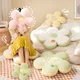 Oreiller en peluche Kawaii pour enfants fleur douce beurre peluche dessin animé plante jouet