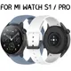 Bracelet en Silicone 22mm pour Xiaomi Mi Watch l's Pro/l's Mi Watch Document 2 Version dehors