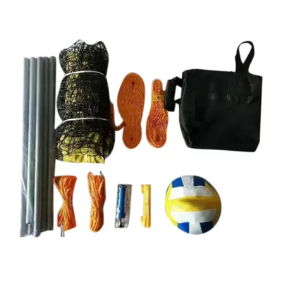 Ensemble de filet de badminton standard pour l'entraînement sportif filet de volley-ball de plage