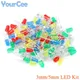 Kit de diodes LED pour documents mixtes 3mm 5mm rouge vert jaune bleu blanc chaque couleur