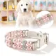 Mini collier en petites perles pour animaux de compagnie accessoire pour chien facile à utiliser