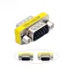 MINI adaptateur de changement de genre connecteur de câble DB15 M/M d-sub VGA HD SVGA mâle à mâle