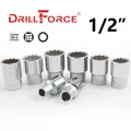 Drillforce – clé à douille de 8 à 36mm adaptateur court d'entraînement de 1/2 pouces convertisseur