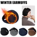 Cache-oreilles unisexe accessoires chauds d'hiver derrière la tête en polaire classique pliable