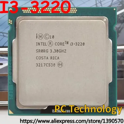 Original Intel CORE i3 3220 SR0RG 3.30GHz 3M LIncome 1155 processeur touristes Core CPU i3-3220