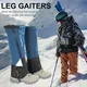 Guêtres imperméables pour chaussures de ski couvre-bottes de neige protection des jambes guêtres