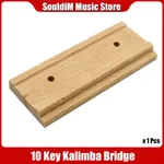 Pont en bois à 10 clés Kalimba accessoires pour Piano à pouce bricolage Instruments de musique