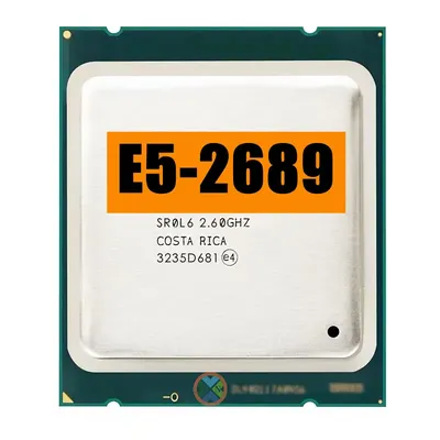 Lecture Xeon E5-2689 E5 2689 2.6 GHz-Processeur CPU Core Seize Thread 20M 115W LGA 2011
