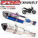 Silencieux d'Échappement à Enfiler pour Moto YAMAHA FZ1 N F S FAZER FZ1 FZ1N FZ1000 Accessoire de