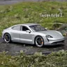 Welly-Modèle de voiture en alliage pour enfants 1:24 Porsche Taycan Turbo S jouet en métal moulé