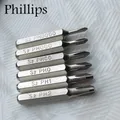 Jeu d'embouts de tournevis H4 × 28mm Phillips Pentalobe à fente Torx T1-T20 Phillips HEX pour iPhone