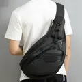 Sac à dos en Nylon pour hommes sacoche de jour de bonne qualité à bandoulière imperméable de