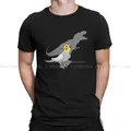 T-shirt à col rond en coton pour hommes t-shirts grunge pour animaux perroquets calopsitte