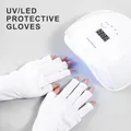 Gants de protection contre les radiations UV 1 couleur lampe LED protection des ongles isotnail