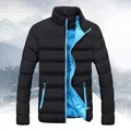 Parkas pour hommes vêtements d'hiver coupe Slim épais bulle vestes décontractées vêtements