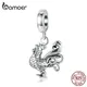 Bamoer – pendentif de bijoux en argent 925 breloque de coq pour Bracelet ou collier modèle 925