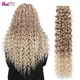 Extensions capillaires synthétiques bouclées style africain Ariel 22 pouces boucles Afro ondulées