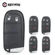 EllYYOU-Boîtier de clé de voiture à distance avec lame porte-clés sans clé 2 boutons 3 boutons