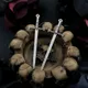 Boucles d'oreilles Goth Sword pour femmes boucle d'oreille pendante longue croix bijoux occultes