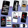 Silvia-Coque de voiture en poly pour iPhone S13 S14 S15 15 14 Pro Max iPhone 15 13 11 12