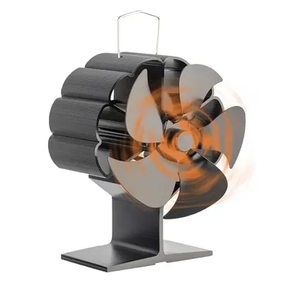 Ventilateur de chauffage à 5 lames distribution de chaleur