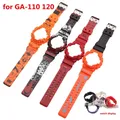 Accessoires de montre Boîtier bracelet en résine pour GD-100 GA-110GB 110 120 GAX-100 Bracelet sport