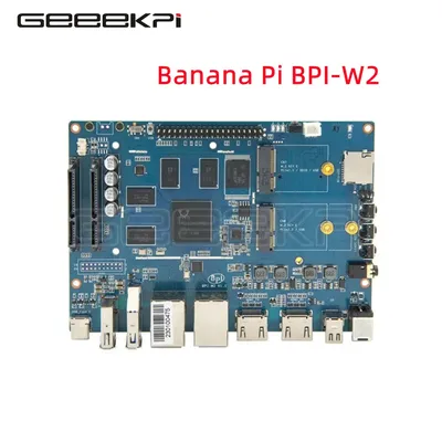 Routeur NAS Intelligent Pi Gels BPI W2 Puce RTD1296 Carte de Démonstration
