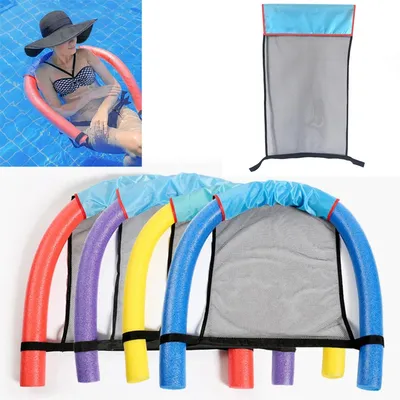 Chaise flottante gonflable durable pour piscine anneau de bain lit flotteur jouet de fête dans