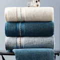 Ensemble de serviettes en coton à longue durée serviette en satin de luxe serviette de bain