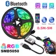 Bande lumineuse Led RGB Bluetooth 5050 flexible USB 5/10/15M décoration d'arbre de noël pour