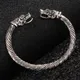 Bracelet loup indien pour adolescents bijoux viking bracelet manchette pour hommes bracelets pour