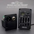 Acoustic JEPreamp SE-4N 4 Bandes EQ Égaliseur 514 up Guitarra Preamp Piezo 514 up avec LCD Tuner