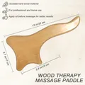 Palette de Massage en bois Drainage lymphatique Anti-Cellulite outil Gua Sha soulagement de la