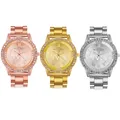 Montre de luxe à quartz pour femmes biscuits grand cadran décontracté robe horloge-bracelet