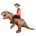 Solomon-Dinosaure T Rex gonflable pour adulte homme femme enfant dessin animé mascotte