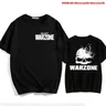 T-shirt en coton imprimé pour hommes et femmes Streetwear à la mode Game Call of Duty Warzone