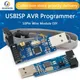 USBASP – programmateur USB ATMEGA8 ATMEGA128 ATtiny/CAN/PWM Module de fil 10 broches + carte