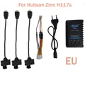 Adaptateur de câble de charge pour Drone Hubsan Zino H117S / ZINO PRO 3 câbles + chargeur de