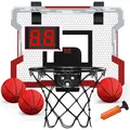 Support de basket-ball pliable pour enfants cerceau de basket-ball jeu d'extérieur et d'intérieur