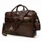 Sac de voyage pour ordinateur portable pour hommes, grand sac à main en cuir véritable, mallette d'affaires, mode véritable cuir de vache, sac à bandoulière pour ordinateur
