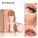 O.TW O.O-Rouge à lèvres 3-en-1 pour femme maquillage crème léger imperméable multi stick