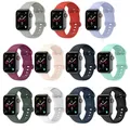 Bracelet Sport en Silicone pour Apple Watch pour Apple Watch Se 7 6 5 44MM 40MM IWatch 38MM 42MM