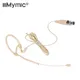 IiiMymic – Microphone à crochet Beige à une oreille 3 broches XLR casque d'écoute pour AKG