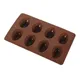 Moule à savon en Silicone en forme d'œuf de pâques 8 pièces outils de décoration pour chocolat