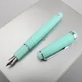 Jinhao-Stylo plume en résine de luxe 82 plume courbée F F M convertisseur écriture affaires
