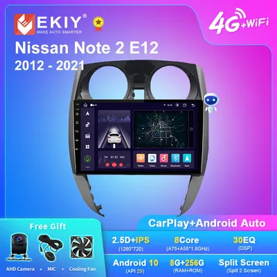 EKIY-Autoradio X7 Android 10 Navigation GPS 2012x2021 IPS Carplay Lecteur de Limitation
